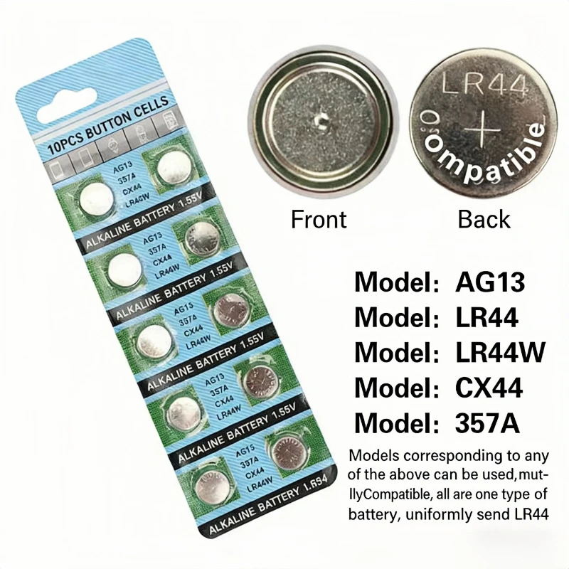 AG1/LR621/SR621SW/D364/164/364A/LR60 Watch Button Batteries
AG1/LR621/SR621SW/D364/164/364A/LR60 Watch Button Batteries