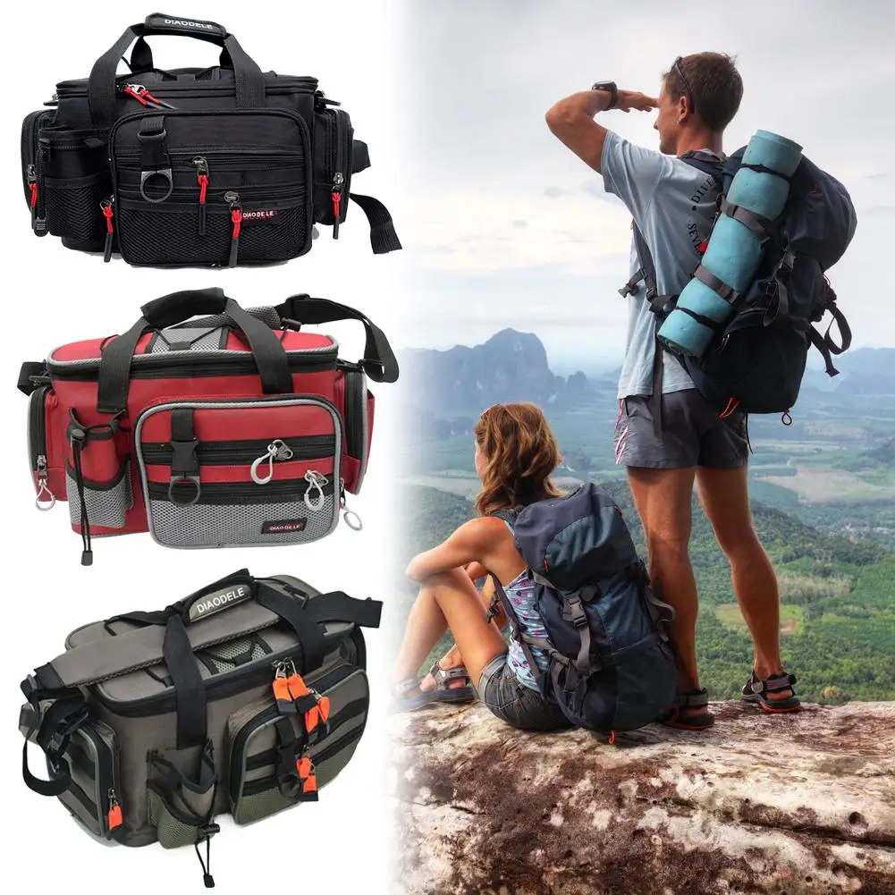 Camping Fishing Bags Waterproof Oxford Fabric High Capacity Storage Waist Bag Durable Quality Outdoors Cycling Picnic Backpack
Camping Fishing Bags Waterproof Oxford Fabric High Capacity Storage Waist Bag Durable Quality Outdoors Cycling Picnic Backpack