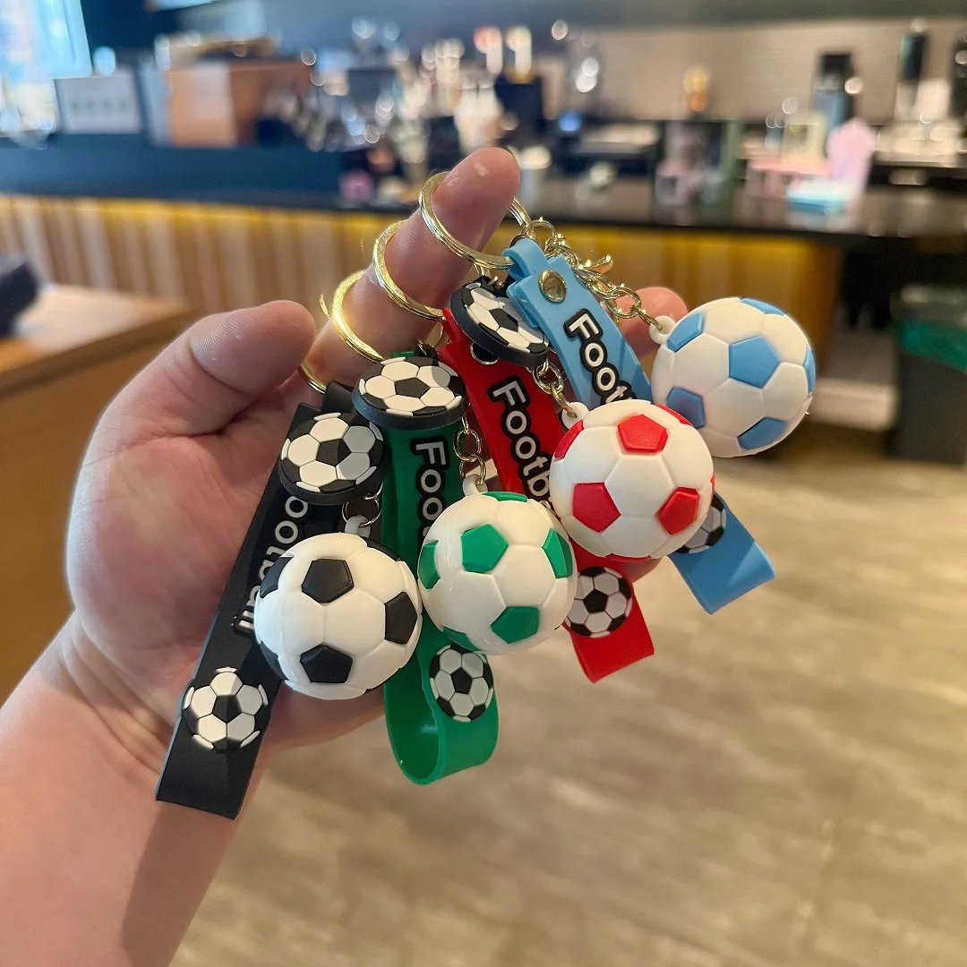 Creative football competition keychain cartoon fan pendant car key chain small gift for sports events car hanging ornament
Creative football competition keychain cartoon fan pendant car key chain small gift for sports events car hanging ornament