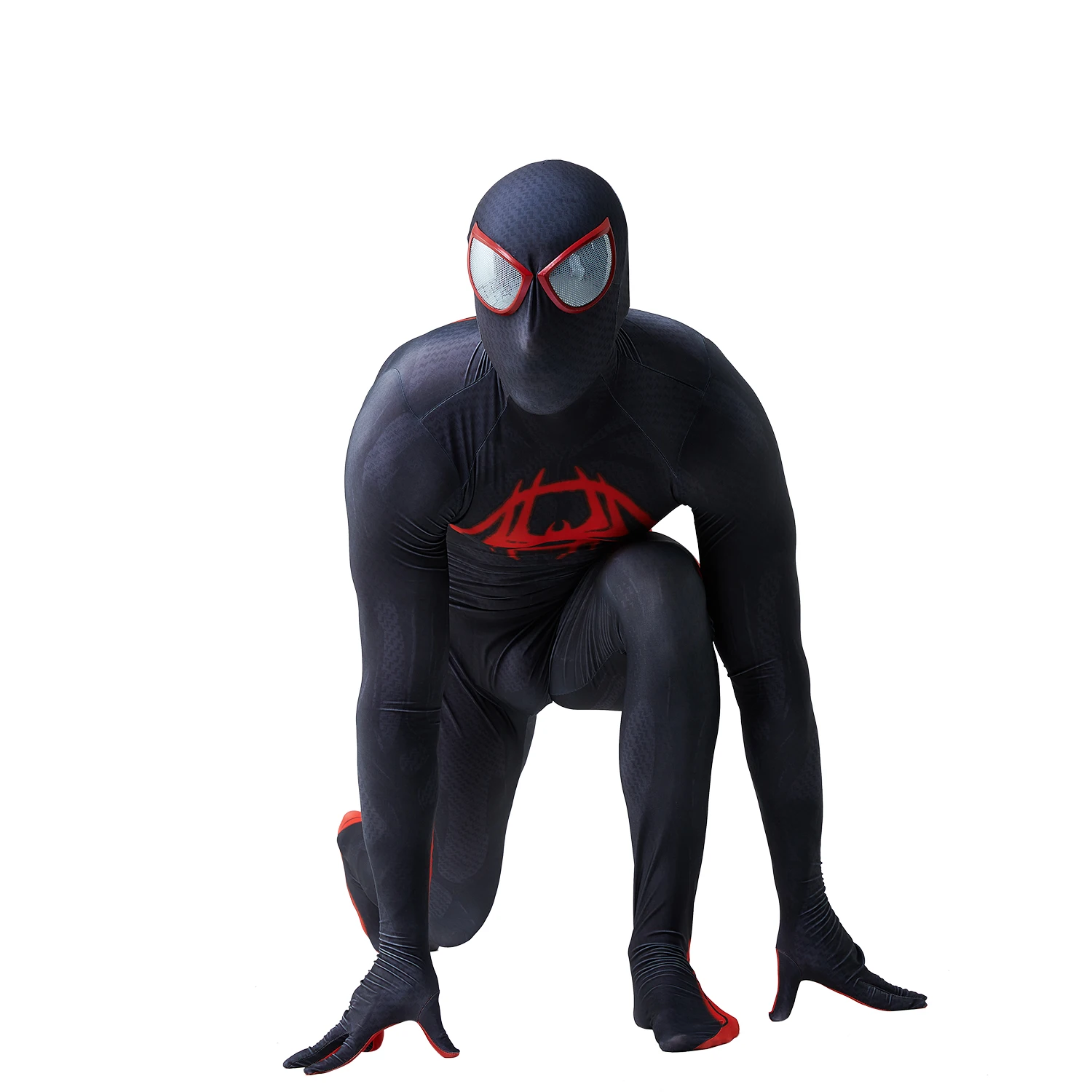 Spiderman Miles Morales Costume Deluxe Quality Superhero Costume Cosplay for Men Halloween Costume for Adult
Spiderman Miles Morales Costume Deluxe Quality Superhero Costume Cosplay for Men Halloween Costume for Adult