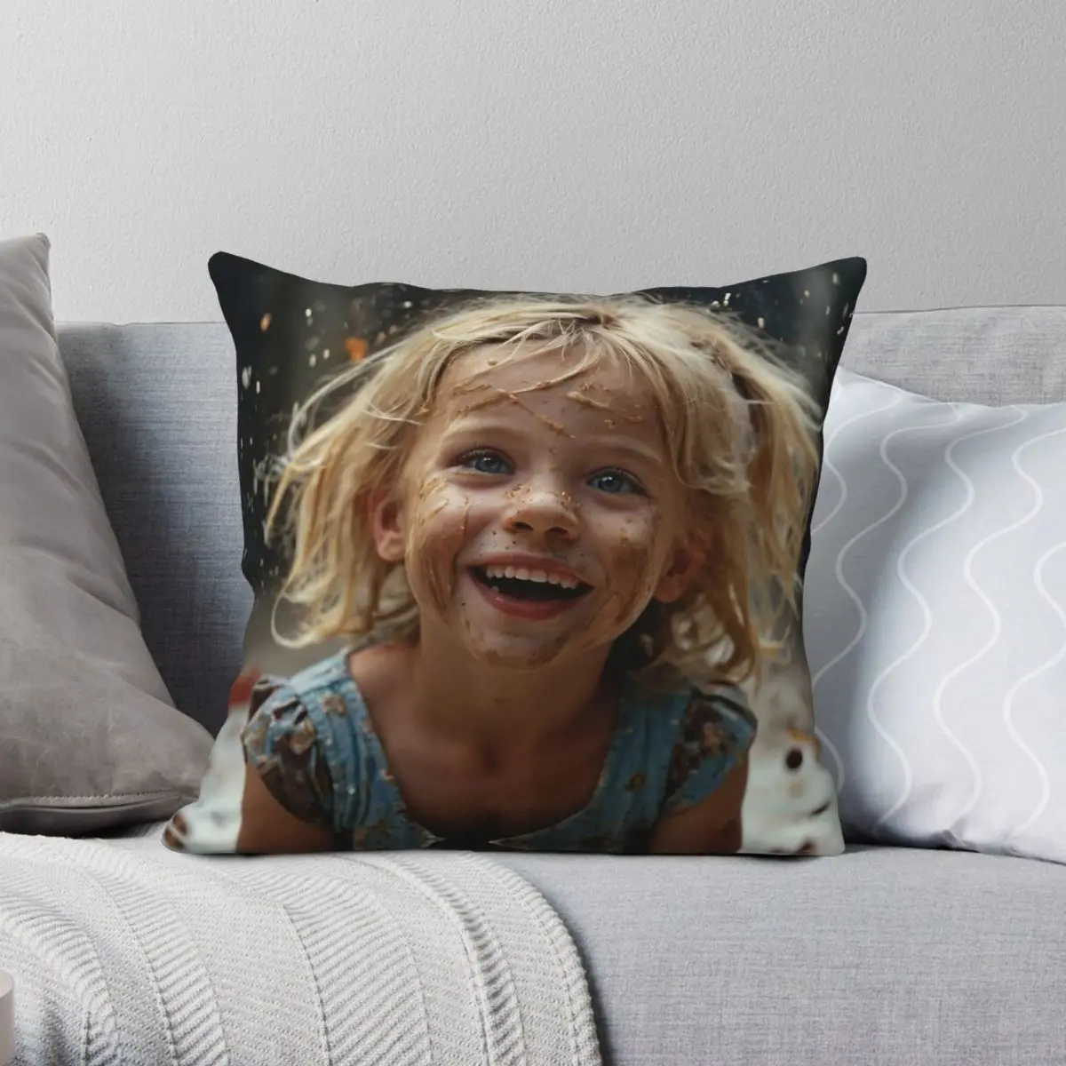 Girl Making Cakes Square Pillowcase Polyester Linen Velvet Creative Zip Decor Car Cushion Cover
Girl Making Cakes Square Pillowcase Polyester Linen Velvet Creative Zip Decor Car Cushion Cover