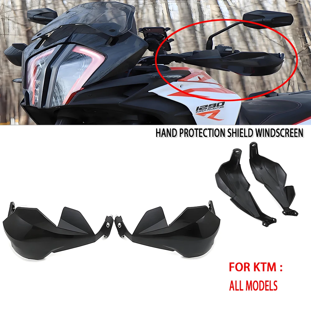 Handguard Extensions FOR 390 690 790 1050 1290 1190 1090 Super Adventure R/S/T for All Models Hand Shield Protector Windshield
Handguard Extensions FOR 390 690 790 1050 1290 1190 1090 Super Adventure R/S/T for All Models Hand Shield Protector Windshield