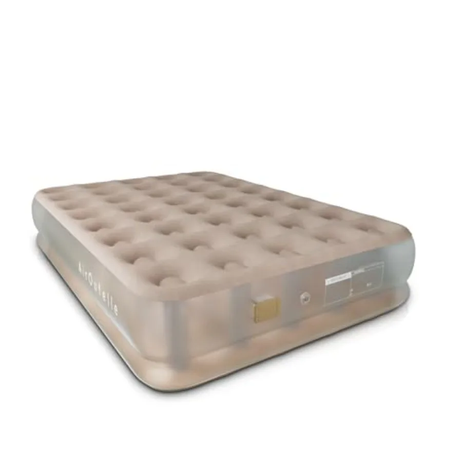 Semi-Frosted Full Size Air Mattress - 13 Raised Comfort Inflatable Mattress 550lb Capacity w/USB Pump Ultra Plush Khaki Velvet
Semi-Frosted Full Size Air Mattress - 13 Raised Comfort Inflatable Mattress 550lb Capacity w/USB Pump Ultra Plush Khaki Velvet