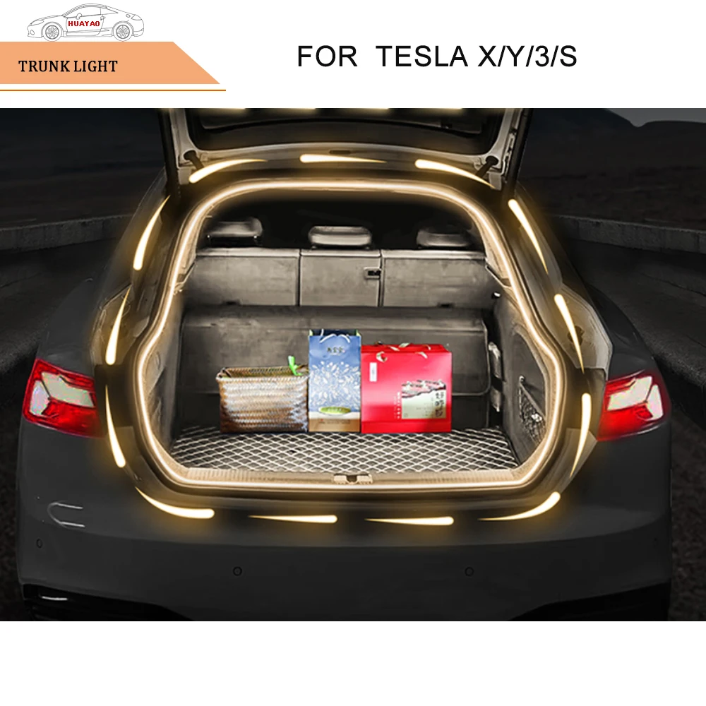 LED Trunk Light Special Rear Roof Lights Cars Interior Modification Car Ambient Lighting For Tesla X / Y / 3 / S
LED Trunk Light Special Rear Roof Lights Cars Interior Modification Car Ambient Lighting For Tesla X / Y / 3 / S