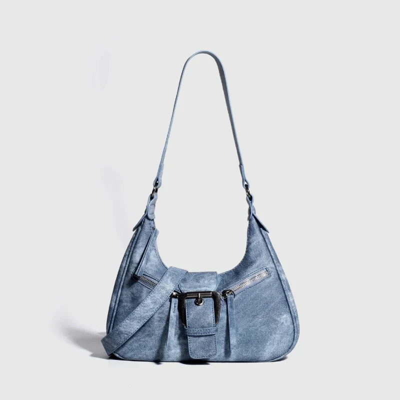 Vintage Y2k Shoulder Bags for Women Cool Hot Girls Underarm Motorcycle Bag Luxury Denim Leather Female Small Handbags Tote Purse
Vintage Y2k Shoulder Bags for Women Cool Hot Girls Underarm Motorcycle Bag Luxury Denim Leather Female Small Handbags Tote Purse