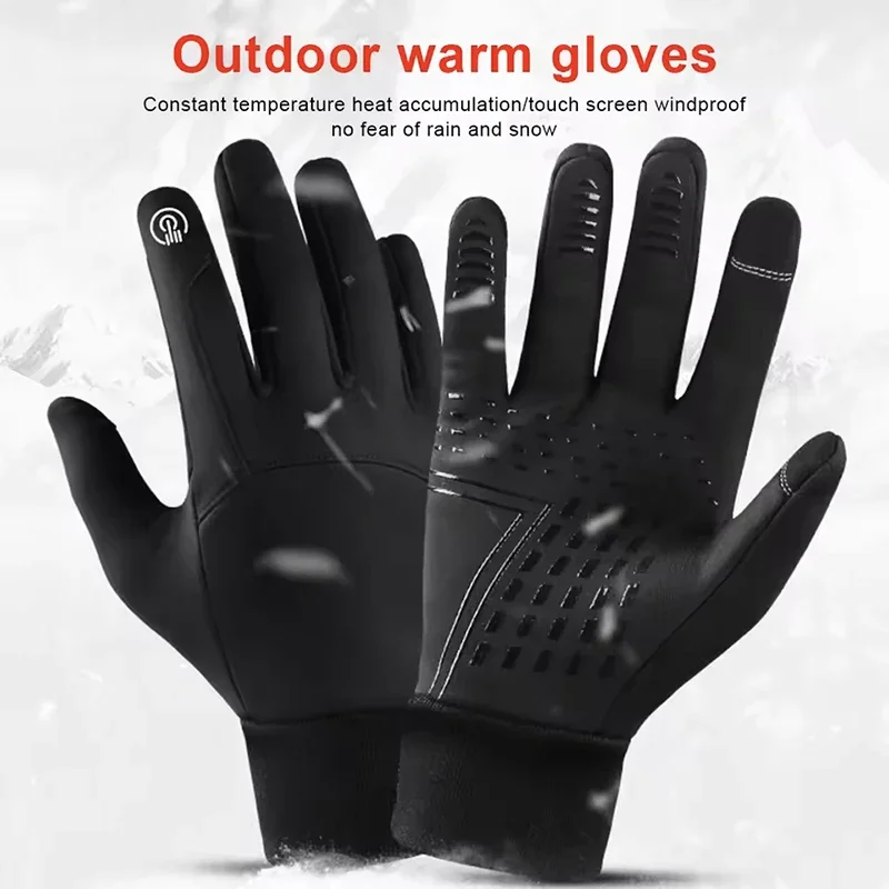 1PC- Winter Outdoor Sports Gloves, Thickened with Fleece, Anti-slip and Warm, Multi-functional Gloves with Touch Screen
1PC- Winter Outdoor Sports Gloves, Thickened with Fleece, Anti-slip and Warm, Multi-functional Gloves with Touch Screen