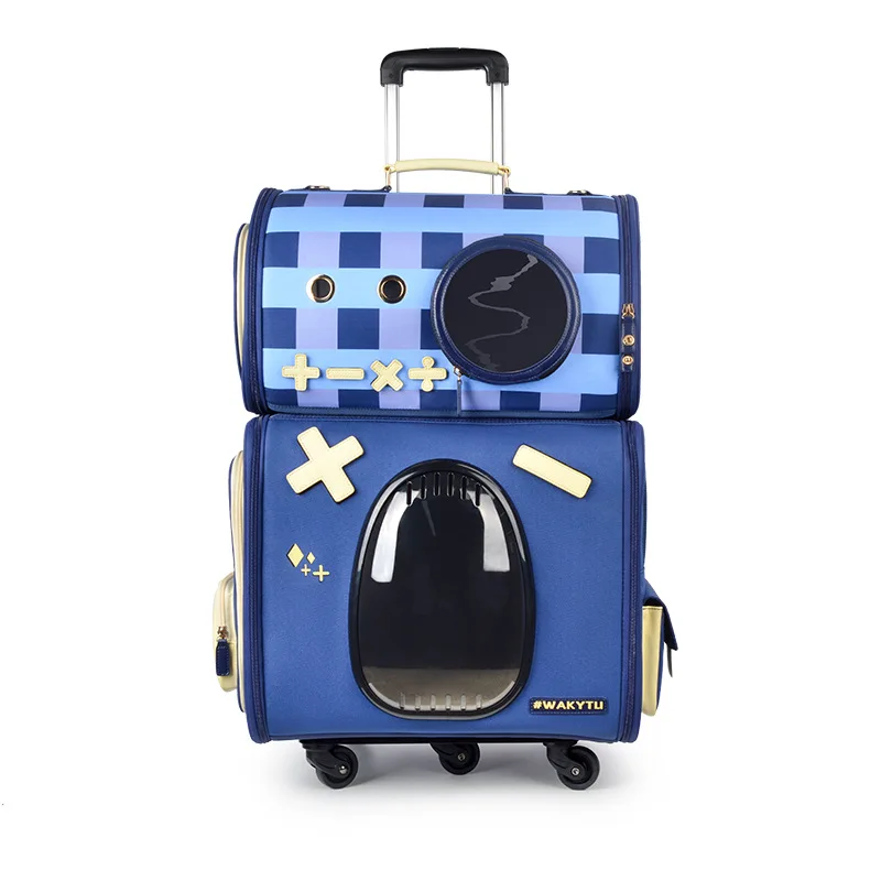 Space Cat Backpack Carrier Dog Travel Bag Cage Pet Carrier Handbag Transporte Pet Transport Double Pull Bar Cat Bag Cat Supplies
Space Cat Backpack Carrier Dog Travel Bag Cage Pet Carrier Handbag Transporte Pet Transport Double Pull Bar Cat Bag Cat Supplies