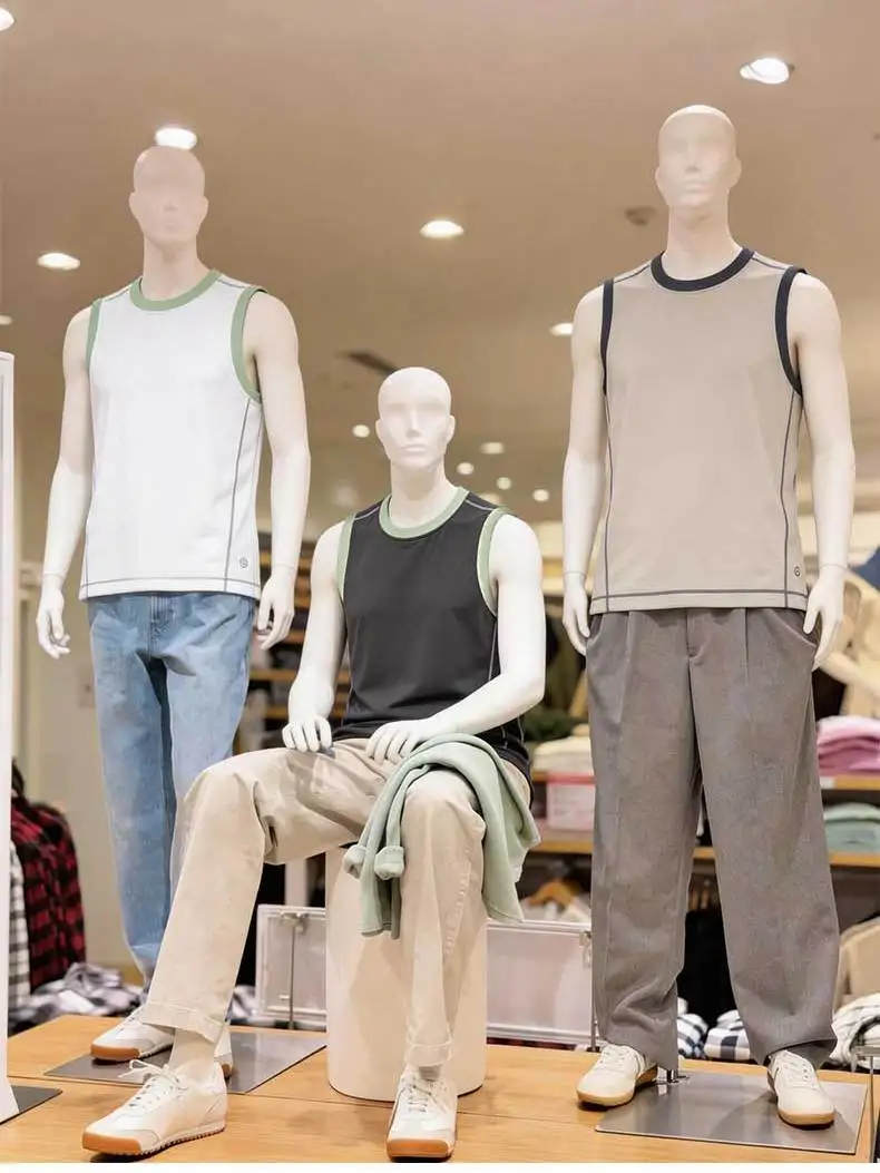 Men's Casual Sleeveless Vest Quick Dry Breathable Outdoor Sports Life Versatile Dry Fit Antibacterial Polyester Tank Top
Men's Casual Sleeveless Vest Quick Dry Breathable Outdoor Sports Life Versatile Dry Fit Antibacterial Polyester Tank Top