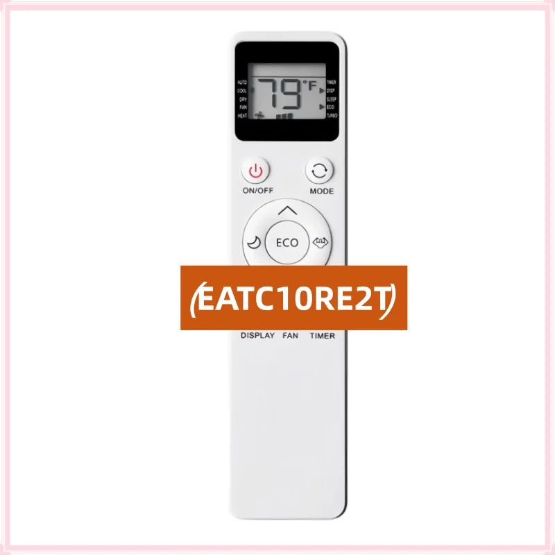 Universal Remote Control Compatible with EQK Air Conditioner EATC10RE2T(C) Spare Part for Home Appliance
Universal Remote Control Compatible with EQK Air Conditioner EATC10RE2T(C) Spare Part for Home Appliance