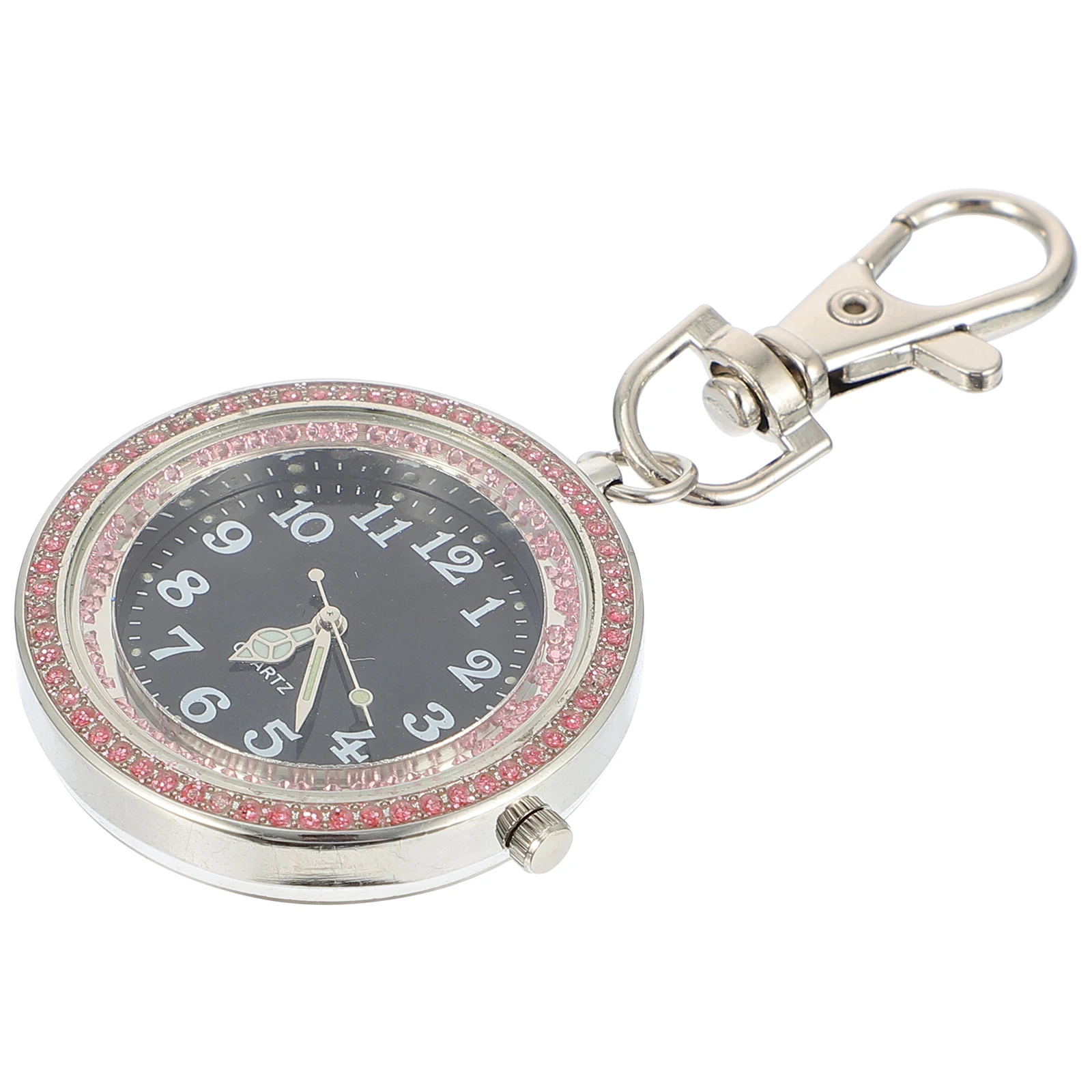 Large Dial Pocket Watch Pink Round Alloy Portable Kids Miss Big Numbers Children Gift Zinc Glass Diamond
Large Dial Pocket Watch Pink Round Alloy Portable Kids Miss Big Numbers Children Gift Zinc Glass Diamond