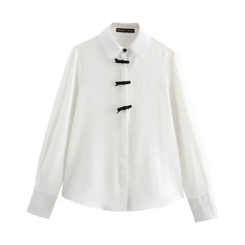 Bow Blouse Women Stylish Women's Social Shirt Fashion Youth Women's Blouses Fall Fashion Y2K Top Long Sleeve Shirt
Bow Blouse Women Stylish Women's Social Shirt Fashion Youth Women's Blouses Fall Fashion Y2K Top Long Sleeve Shirt