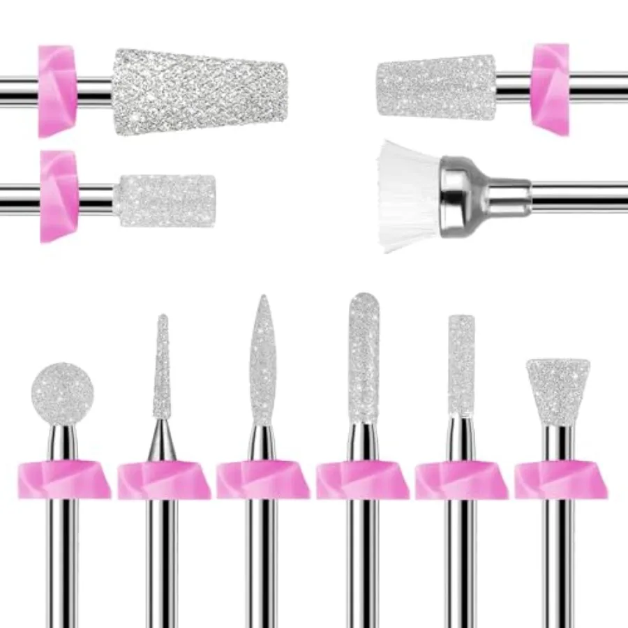 Nail Drill Bits: Dimond Sanding Bit s Nail Drill E-File, Upgraded Cuticle Cleaner Nail Bit Kit Tool Bits for Acrylic Nail Art T
Nail Drill Bits: Dimond Sanding Bit s Nail Drill E-File, Upgraded Cuticle Cleaner Nail Bit Kit Tool Bits for Acrylic Nail Art T
