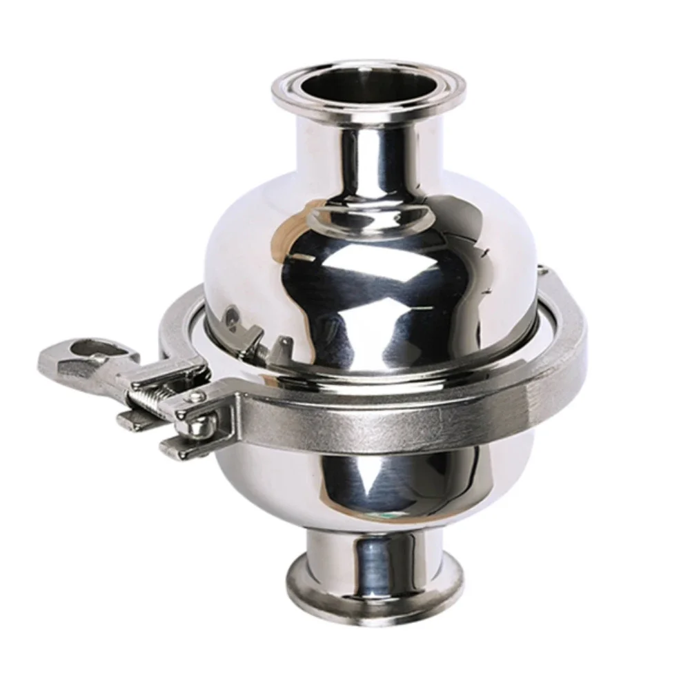 38 51 63 76mm Pipe OD 1.5" 2" 3" Tri Clamp 304 Stainle Steel Sanitary In-line Spherical Filter Valve Homebrew Dis
38 51 63 76mm Pipe OD 1.5" 2" 3" Tri Clamp 304 Stainle Steel Sanitary In-line Spherical Filter Valve Homebrew Dis