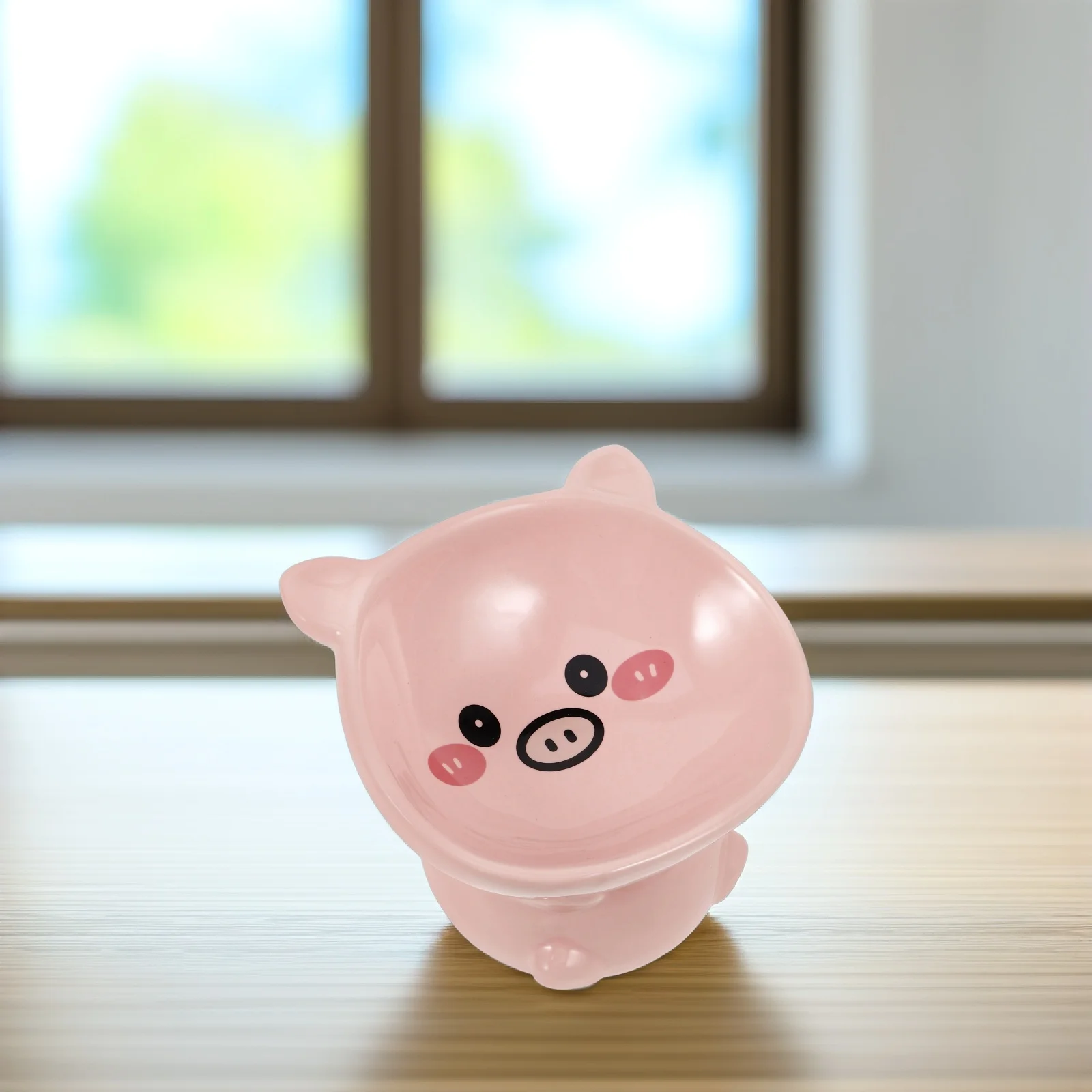 Adorable Ceramic Cat Bowl Raised Non-Slip Base Indoor Cats Pig Design Food Water Dish Raised Cat Bowl Tilted Food Bowls for Cats
Adorable Ceramic Cat Bowl Raised Non-Slip Base Indoor Cats Pig Design Food Water Dish Raised Cat Bowl Tilted Food Bowls for Cats