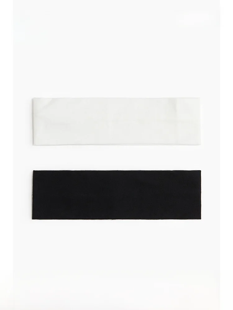 Cool Basic Color Elastic Sweatband 2-Pack H&M Hairbands Trendy Headbands for Men And Women
Cool Basic Color Elastic Sweatband 2-Pack H&M Hairbands Trendy Headbands for Men And Women
