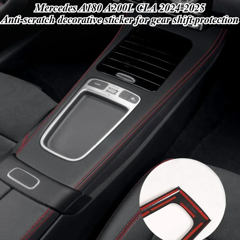 Для Mercedes A200L CLA 2024-2025 крышка панели переключения центральной консоли, накладка против царапин, наклейка из углеродного волокна, аксессуары для интерьера
Для Mercedes A200L CLA 2024-2025 крышка панели переключения центральной консоли, накладка против царапин, наклейка из углеродного волокна, аксессуары для интерьера