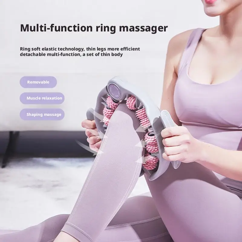 Роликовый массажер для ног круглой формы, многофункциональный портативный зажим для мышц, ручной массажер, инструменты R1N3
Роликовый массажер для ног круглой формы, многофункциональный портативный зажим для мышц, ручной массажер, инструменты R1N3