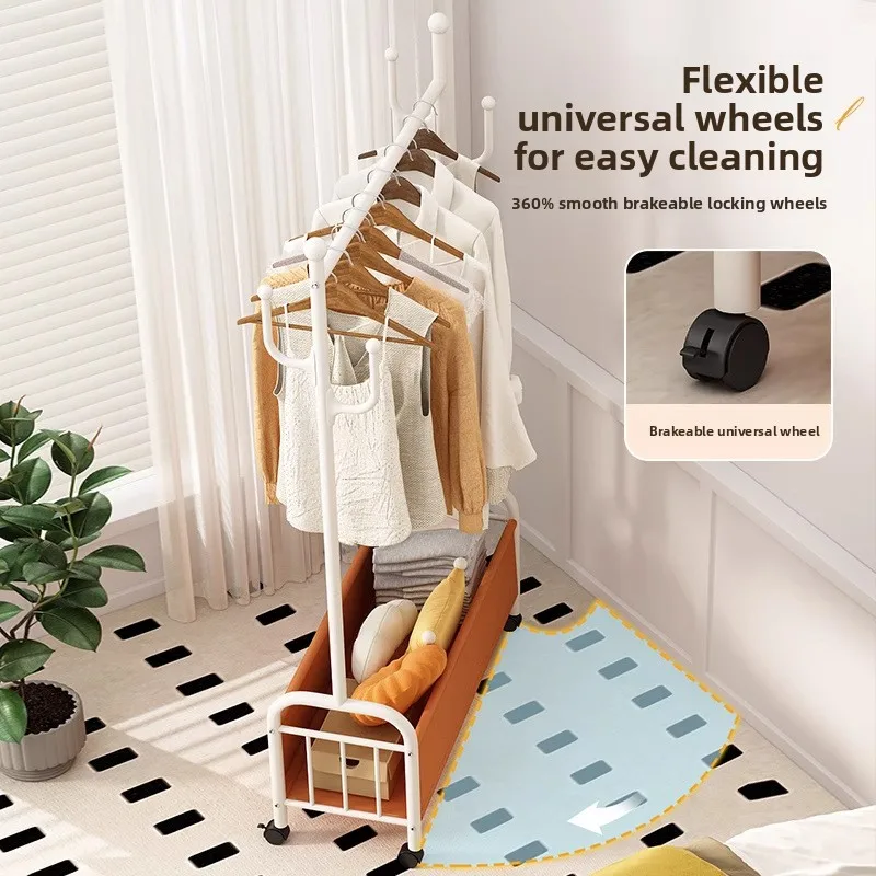 Stable Dormitory floor hanging hanger storage coat rack, entrance household corner drying clothes rack
Stable Dormitory floor hanging hanger storage coat rack, entrance household corner drying clothes rack