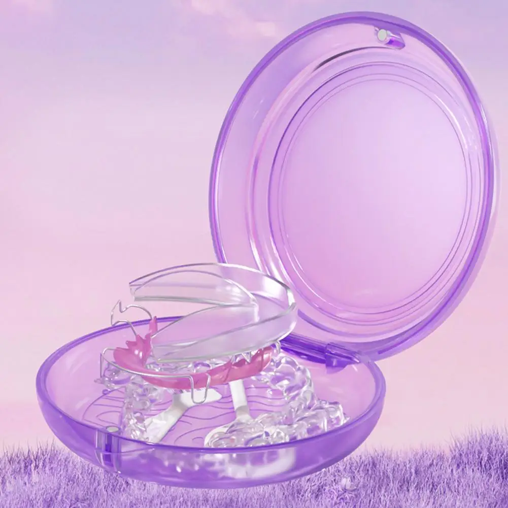 Transparent Braces Storage Box Magnetic Clasp Sealed Retainer Case Mouth Guard Case Retainer Removal Tool And Brush Holder
Transparent Braces Storage Box Magnetic Clasp Sealed Retainer Case Mouth Guard Case Retainer Removal Tool And Brush Holder