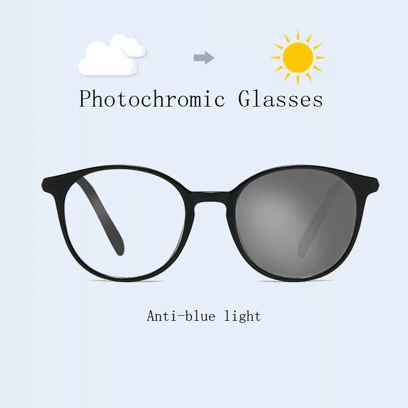 Round Frame Glasses For Women Anti Blue Light Prescription Glasses Frame Full Frame Ultra Light Myopia Photochromic Glasses 50
Round Frame Glasses For Women Anti Blue Light Prescription Glasses Frame Full Frame Ultra Light Myopia Photochromic Glasses 50