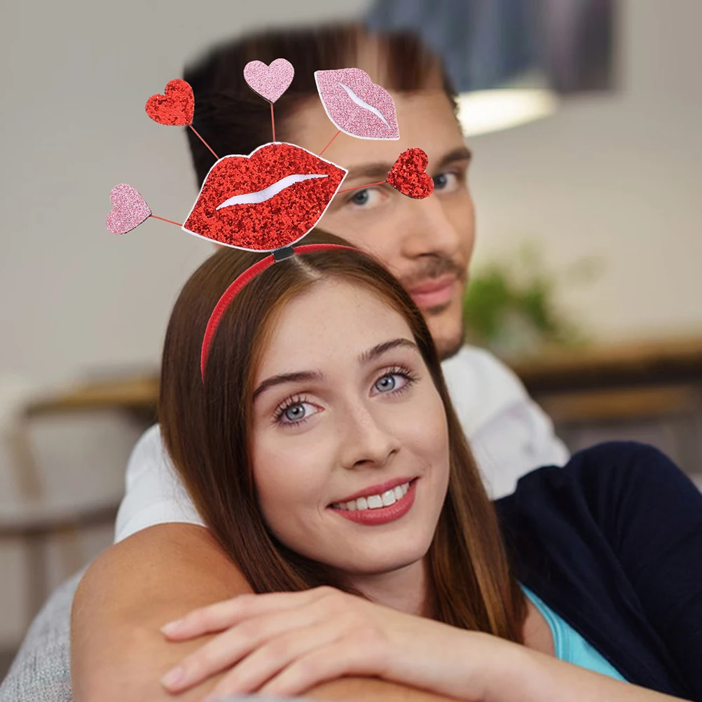2 Pcs Heart Shaped Hair Headbands Valentines Accessories Boppers Dress Up Glitter Romantic Photos Women Fashion Comfortable
2 Pcs Heart Shaped Hair Headbands Valentines Accessories Boppers Dress Up Glitter Romantic Photos Women Fashion Comfortable