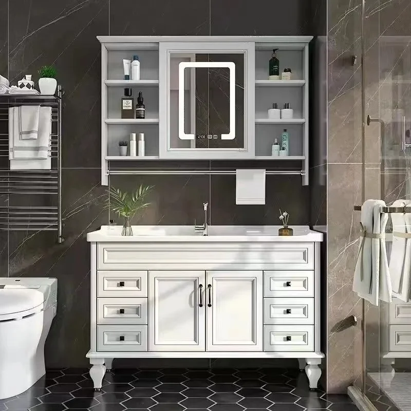 Fancy Modern Combination Bathroom Cabinets Rustic European Salon Multifunction Bathroom Cabinets Unique Luxury Storage Furniture
Fancy Modern Combination Bathroom Cabinets Rustic European Salon Multifunction Bathroom Cabinets Unique Luxury Storage Furniture