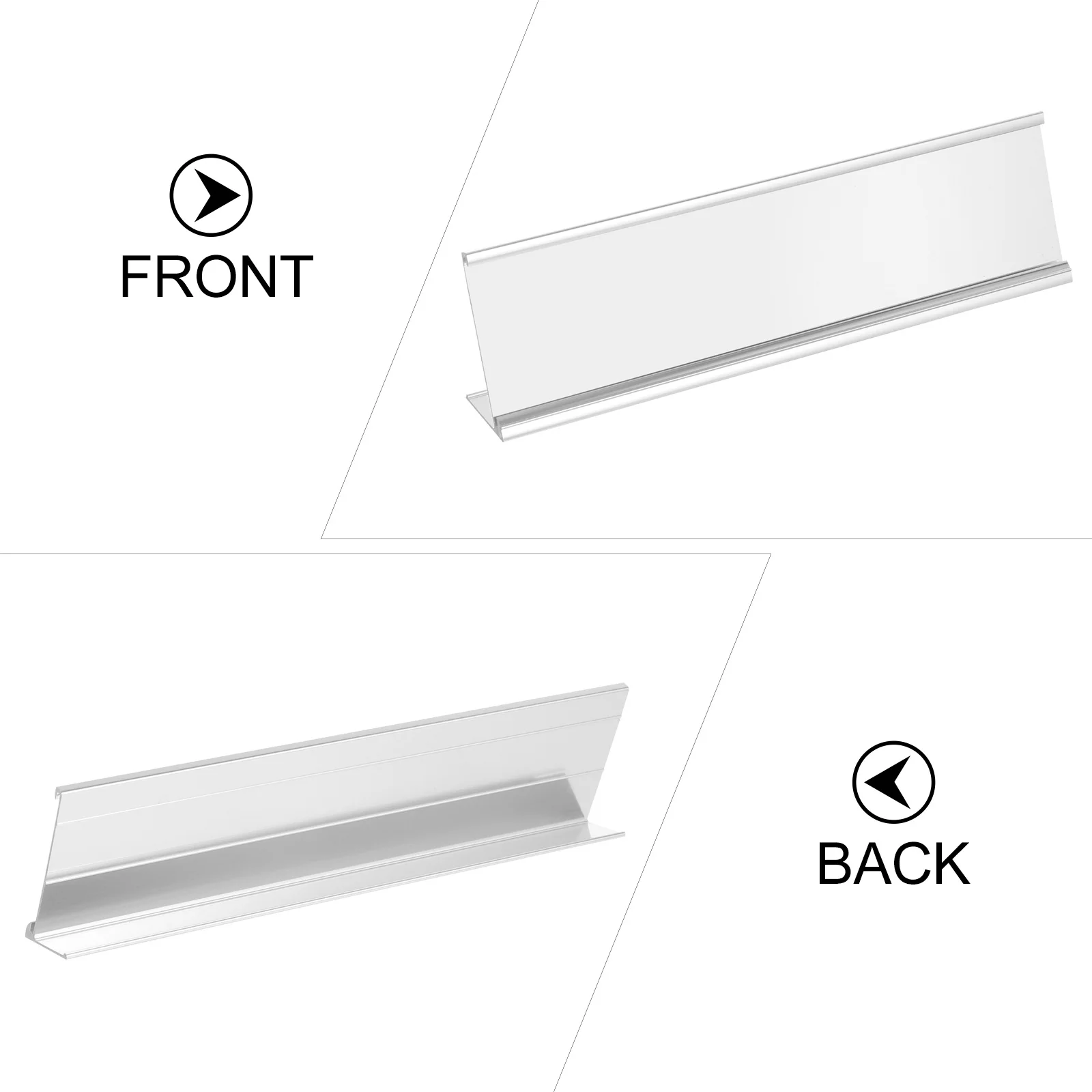 10Pcs Compact Card Holder Slanted Display Stand Label Rack Durable Practical Design L Shape Display Stand
10Pcs Compact Card Holder Slanted Display Stand Label Rack Durable Practical Design L Shape Display Stand