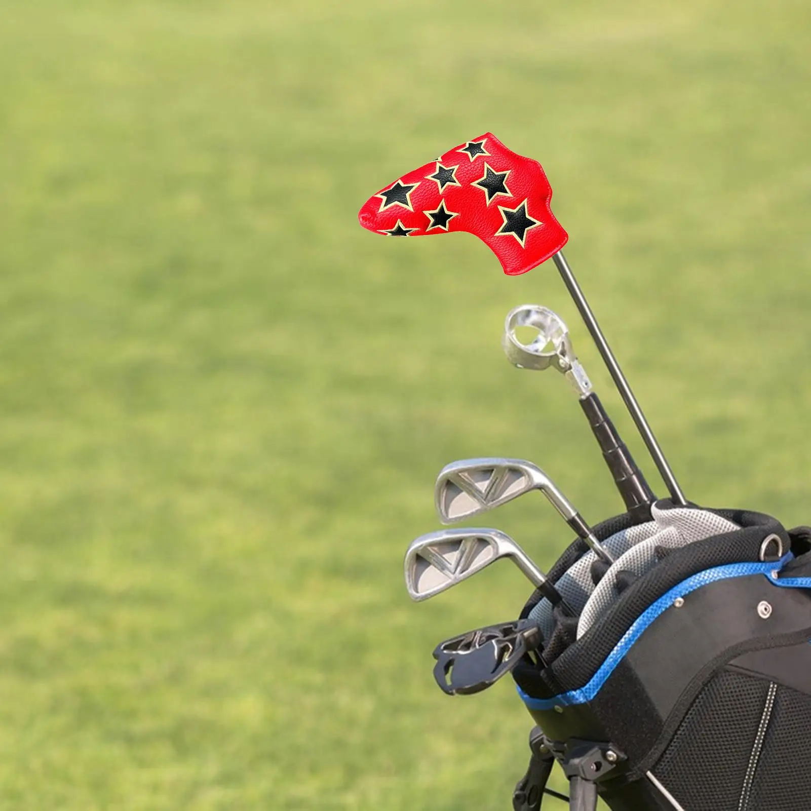 Magnetic Putter Cover L Type Waterproof PU Leather Guard Waterproof PU Leather Star Design Magnetic Closure Golf Club Cover For
Magnetic Putter Cover L Type Waterproof PU Leather Guard Waterproof PU Leather Star Design Magnetic Closure Golf Club Cover For