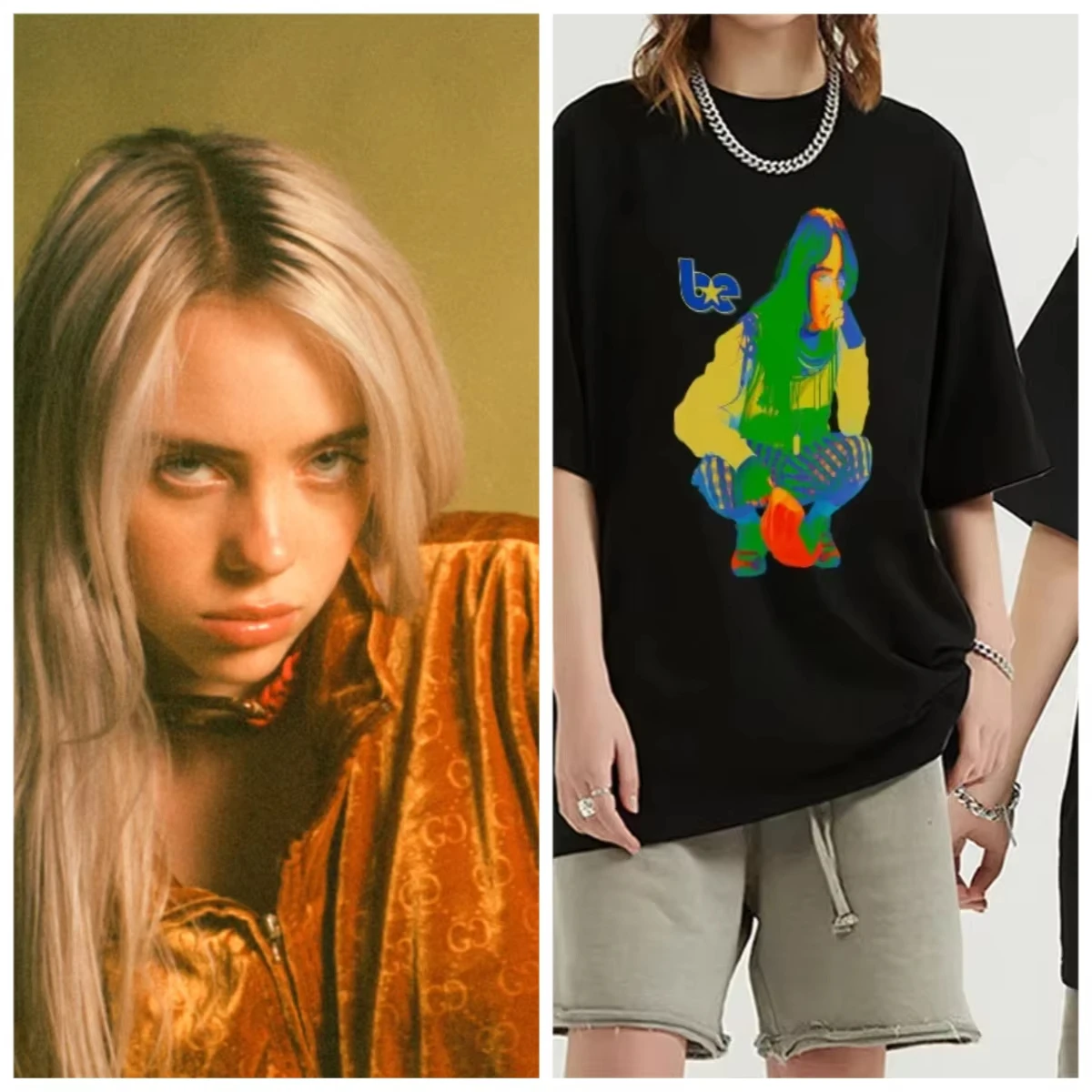 Billie, новая уличная модная футболка в европейском стиле, официальная футболка с принтом, розовая футболка с веером, повседневная летняя модная уличная футболка
Billie, новая уличная модная футболка в европейском стиле, официальная футболка с принтом, розовая футболка с веером, повседневная летняя модная уличная футболка