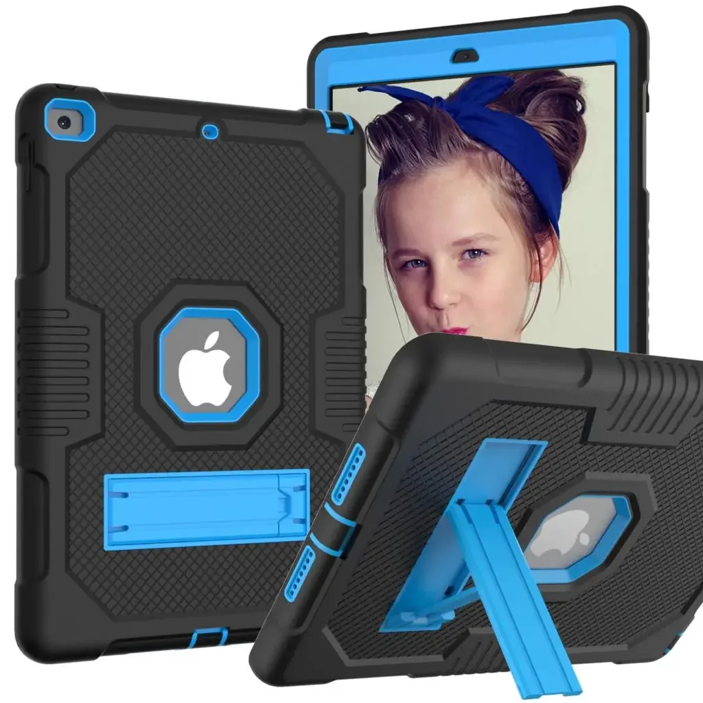 Case for iPad 9.7 5th 2017 A1822 A1823 Heavy Duty Shockproof Kids Safe Stand Tablet Cover For iPad 9.7 6th 2018 A1893 A1954
Case for iPad 9.7 5th 2017 A1822 A1823 Heavy Duty Shockproof Kids Safe Stand Tablet Cover For iPad 9.7 6th 2018 A1893 A1954