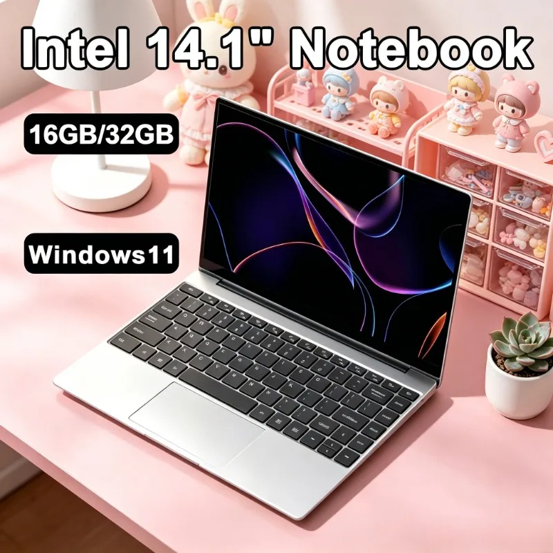 2026 New 14.1 Inch Thin Laptop with Intel N3700, 16GB/32GB RAM, FHD Resolution, Smooth Windows 11, Ideal for Daily Use
2026 New 14.1 Inch Thin Laptop with Intel N3700, 16GB/32GB RAM, FHD Resolution, Smooth Windows 11, Ideal for Daily Use