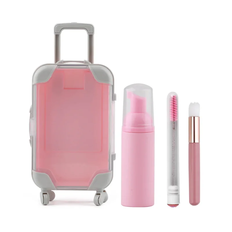 SENSE LASHES Simulation Mini Fake Eyelash Trolley Travel Case Eyelash Organizer Jewelry Organizer Eyelash Aftercare Kits
SENSE LASHES Simulation Mini Fake Eyelash Trolley Travel Case Eyelash Organizer Jewelry Organizer Eyelash Aftercare Kits