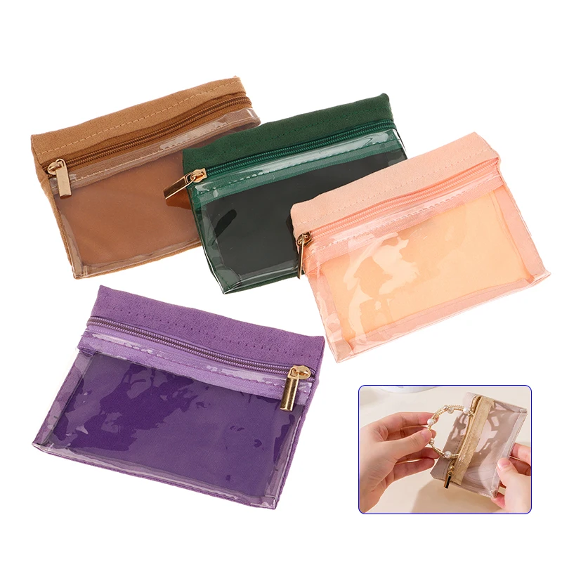 1Pc Portable Velvet Jewelry Box Earrings Necklace Ring Bracelet Trinkets Accessory Zipper Pouch Travel Water-proof Dustproof Bag
1Pc Portable Velvet Jewelry Box Earrings Necklace Ring Bracelet Trinkets Accessory Zipper Pouch Travel Water-proof Dustproof Bag
