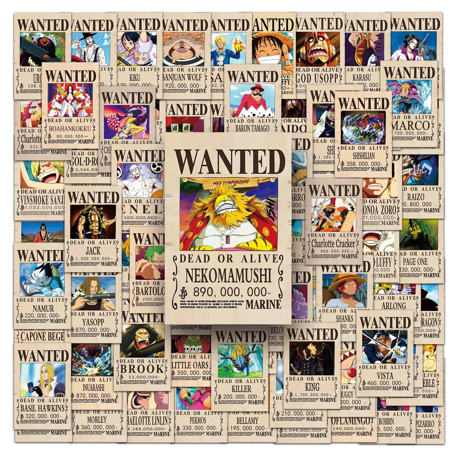 10/30/50/100PCS Anime One Piece Wanted Sticker Cool Personalized Graffiti Decal Kids Toy Gift DIY Water Cup Laptop Skateboard
10/30/50/100PCS Anime One Piece Wanted Sticker Cool Personalized Graffiti Decal Kids Toy Gift DIY Water Cup Laptop Skateboard