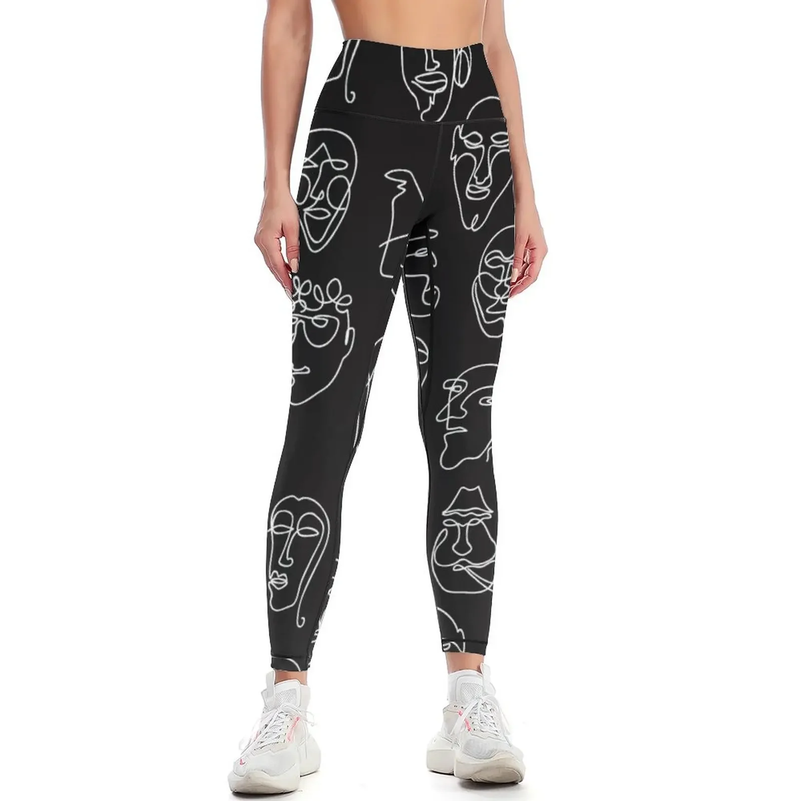 Single Line Face Design - Black version Leggings Fitness's gym clothes sports woman gym gym wear Womens Leggings
Single Line Face Design - Black version Leggings Fitness's gym clothes sports woman gym gym wear Womens Leggings