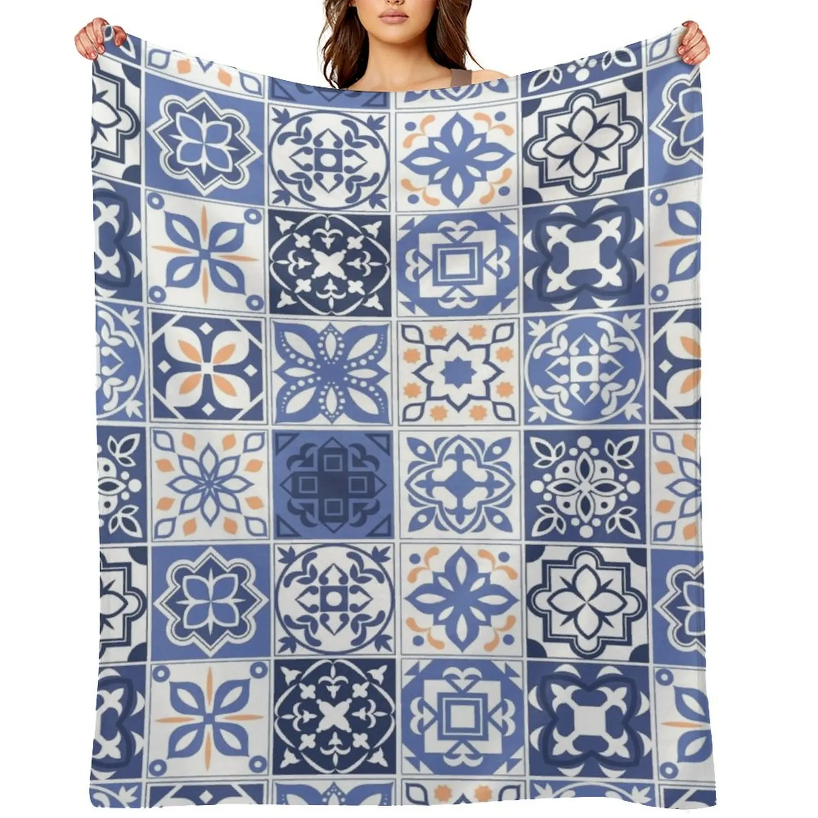 Blue Portuguese Tile Throw Blanket Flannel Fabric Cute for sofa Soft Beds Blankets
Blue Portuguese Tile Throw Blanket Flannel Fabric Cute for sofa Soft Beds Blankets