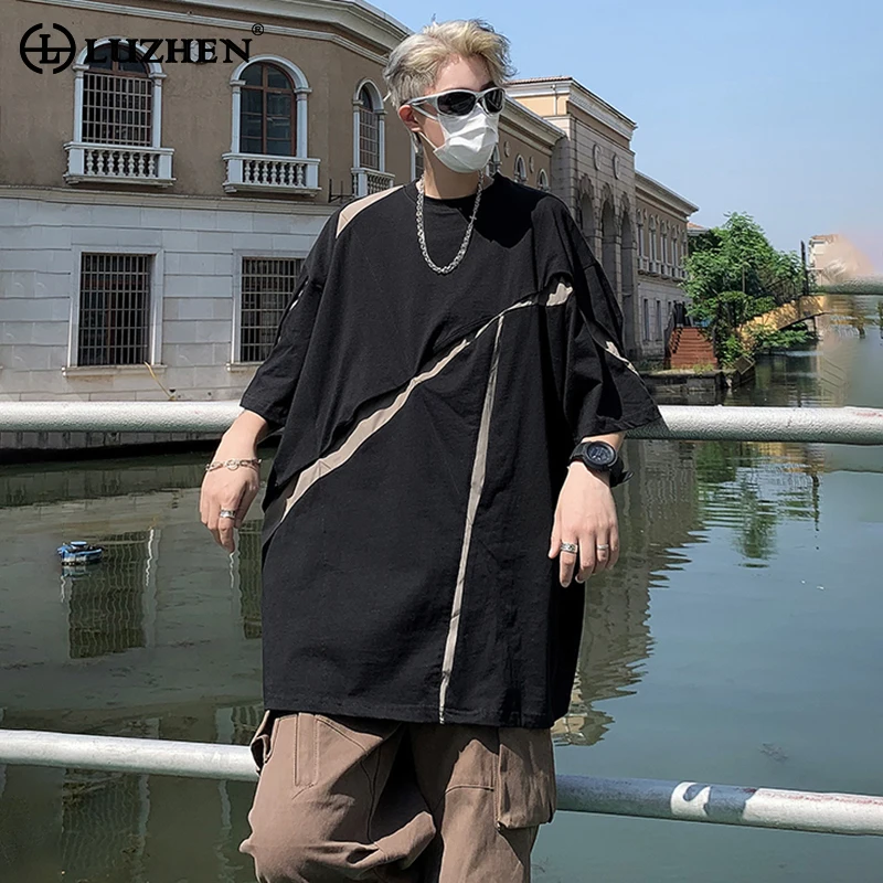 LUZHEN Original Personalized High Street Wear Men's 2025 Summer Handsome Loose Casual T-shirts Trendy Short Sleeve Tops JY2345
LUZHEN Original Personalized High Street Wear Men's 2025 Summer Handsome Loose Casual T-shirts Trendy Short Sleeve Tops JY2345