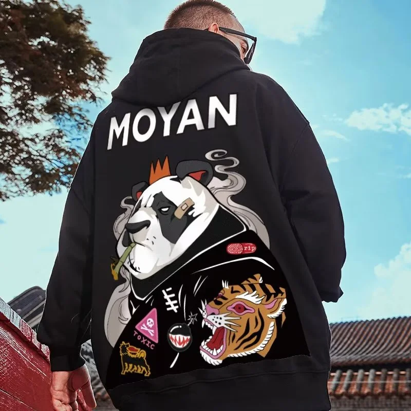 Wicked Panda Funny Graphic Print Men Pullover Hoodies 2023 Autumn Japanese Hip Hop Sweatshirts Casual Y2K Hoodie Streetwear
Wicked Panda Funny Graphic Print Men Pullover Hoodies 2023 Autumn Japanese Hip Hop Sweatshirts Casual Y2K Hoodie Streetwear