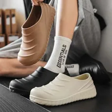 Chef Shoes Men Summer Sandals Clogs Outside Waterproof Beach Slippers Men Slippers Male Casual Shoes Slides Flip-flops Men
Chef Shoes Men Summer Sandals Clogs Outside Waterproof Beach Slippers Men Slippers Male Casual Shoes Slides Flip-flops Men