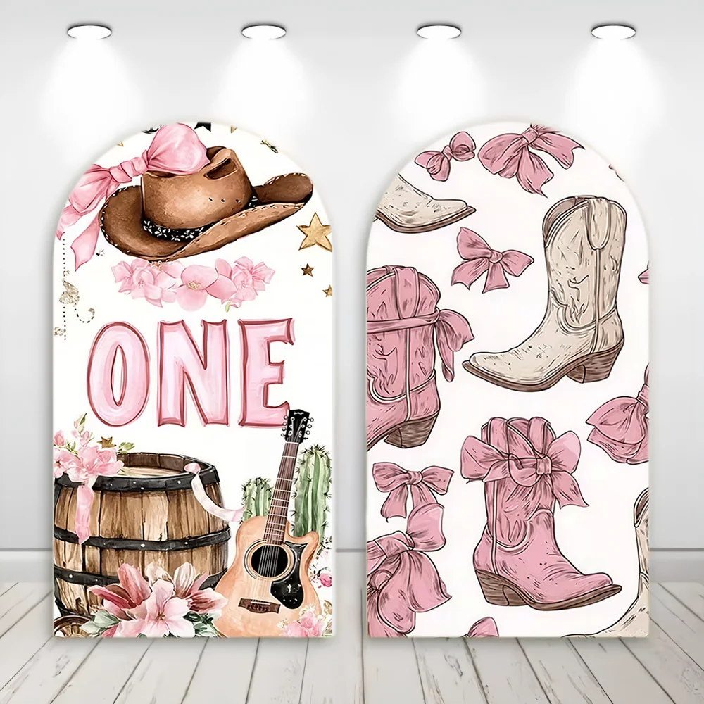 Pink Cowgirl Arch Backdrop Cover Guitar Floral Boot Hat For Kids Girls Birthday Party Photo Booth Arch Background Decoration
Pink Cowgirl Arch Backdrop Cover Guitar Floral Boot Hat For Kids Girls Birthday Party Photo Booth Arch Background Decoration