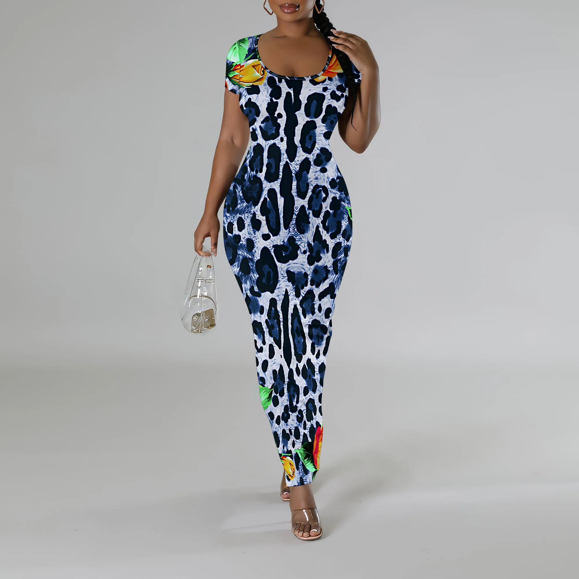 Womens Fashion Sleeveless Loose Sexy Outfits Long Slip Print Sundress Leopard Print Scoop Neck Casual Dress Maxi Dresses
Womens Fashion Sleeveless Loose Sexy Outfits Long Slip Print Sundress Leopard Print Scoop Neck Casual Dress Maxi Dresses