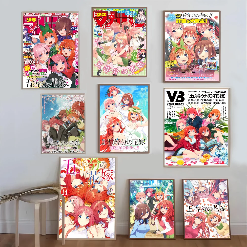 The Quintessential Quintuplets Anime Poster Good Quality Prints and Posters HD Quality Poster Wall Art Painting Study Home Decor
The Quintessential Quintuplets Anime Poster Good Quality Prints and Posters HD Quality Poster Wall Art Painting Study Home Decor