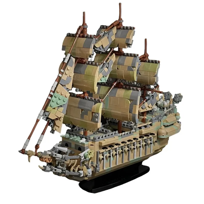 MOC The Flying Dutchman Pirate Ship Building Blocks Cursed Ghost Boat Advanced Construction Set Adults Fun Man Toys Large Model
MOC The Flying Dutchman Pirate Ship Building Blocks Cursed Ghost Boat Advanced Construction Set Adults Fun Man Toys Large Model