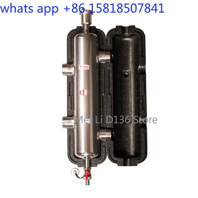 Floor heating boiler, mixing tank hydraulic pressure divider, lotus root removal tank stainless steel pressure balancer
Floor heating boiler, mixing tank hydraulic pressure divider, lotus root removal tank stainless steel pressure balancer