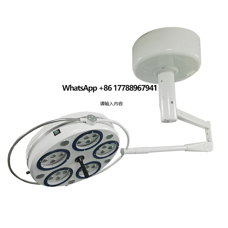 Medical Single Head Ceiling Mounted OT Light LED Operation Room Light Surgical Lamp Operating Lamp
Medical Single Head Ceiling Mounted OT Light LED Operation Room Light Surgical Lamp Operating Lamp