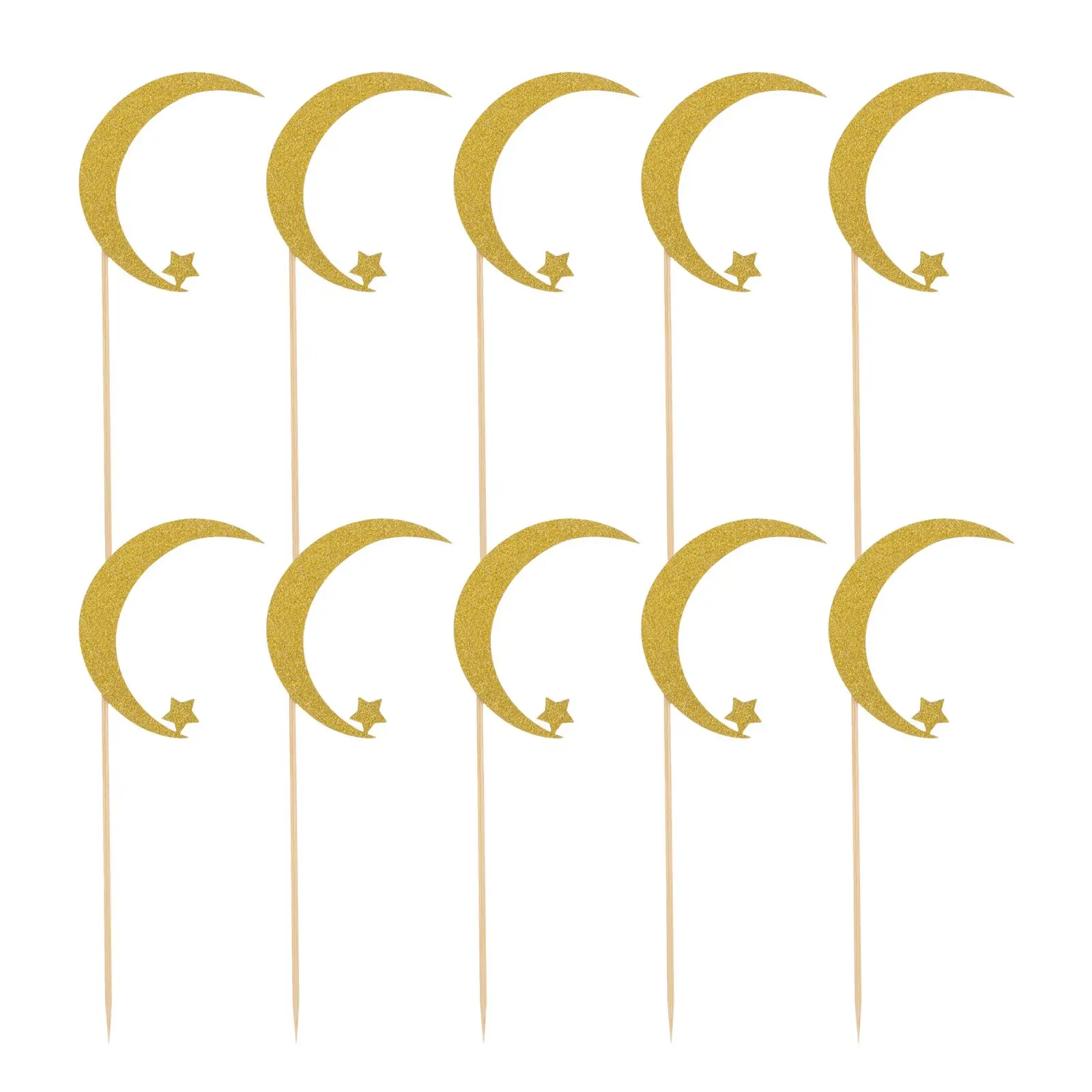 25 Pcs Cake Picks Decorative Toppers Party Flags Eid Dessert Toppers Cake Decor Glittering Design Fashion Dessert
25 Pcs Cake Picks Decorative Toppers Party Flags Eid Dessert Toppers Cake Decor Glittering Design Fashion Dessert