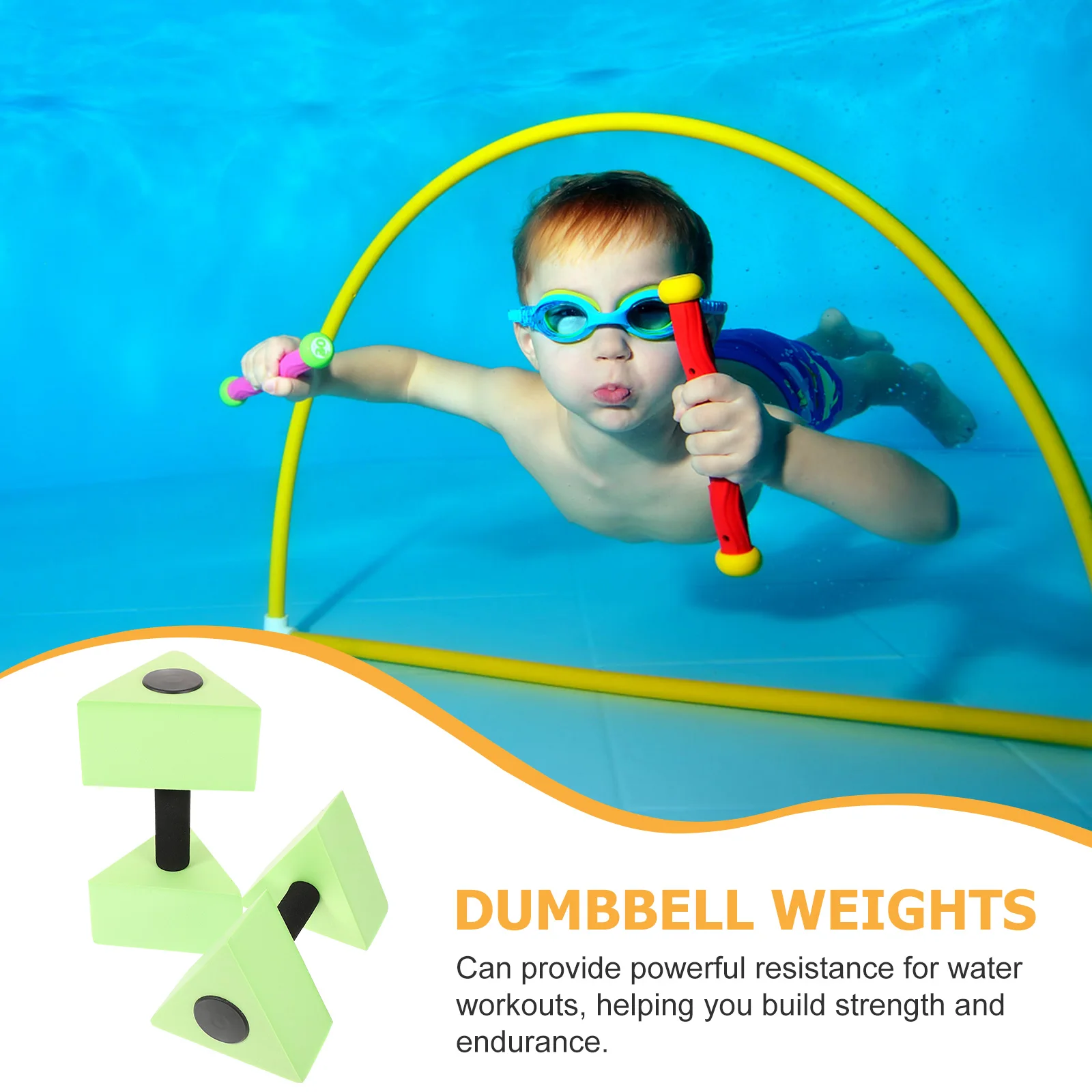 Water Aerobics Ankle Weights Dumbbells Exercise Training Equipment Eva Toddler Pool
Water Aerobics Ankle Weights Dumbbells Exercise Training Equipment Eva Toddler Pool