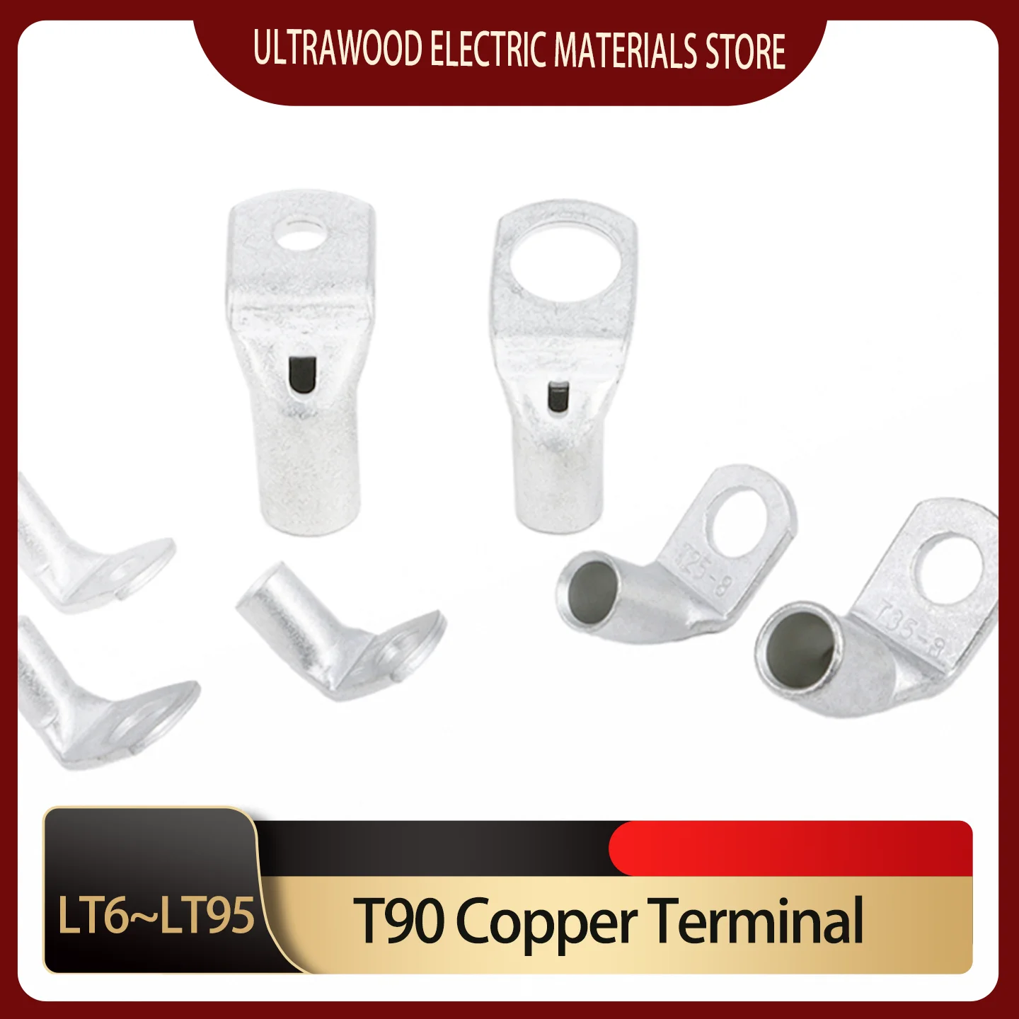 2-50 Pieces of High-quality Tin Plated Copper L-shaped 90 ° Right Angle Crimping Terminal Anti-oxidation Cable Connector
2-50 Pieces of High-quality Tin Plated Copper L-shaped 90 ° Right Angle Crimping Terminal Anti-oxidation Cable Connector