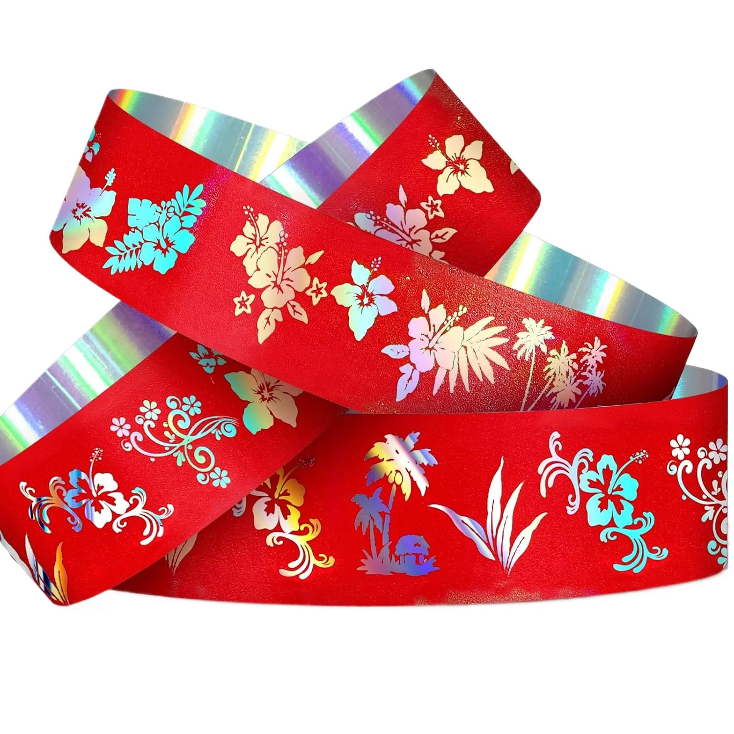500 Pcs Neon Red Hawaiian Flower Holographic Plastic Wristbands For Event Identification For Clubs Music
500 Pcs Neon Red Hawaiian Flower Holographic Plastic Wristbands For Event Identification For Clubs Music
