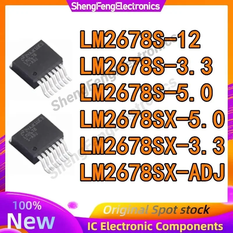 5PCS LM2678S-12 LM2678SX-3.3 LM2678SX-5.0 LM2678SX-ADJ LM2678S-3.3 LM2678S-5.0 in stock
5PCS LM2678S-12 LM2678SX-3.3 LM2678SX-5.0 LM2678SX-ADJ LM2678S-3.3 LM2678S-5.0 in stock